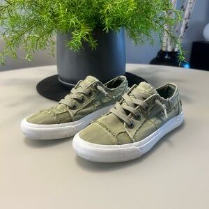 Blowfish Olive Green Athletic Shoes